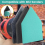 80PCS Detail Sander Sandpaper and 2 Sanding Interface Pads 4