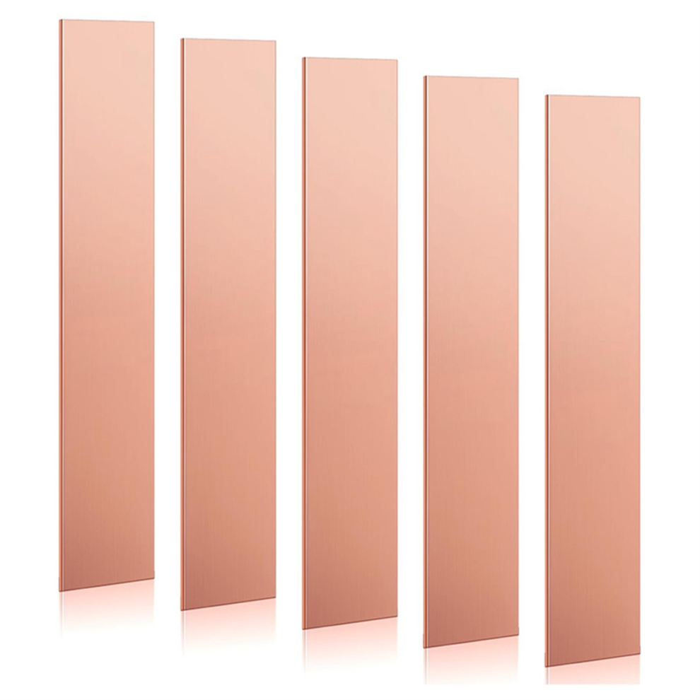 5 Pack Pure Copper Anode Sheet (99.995% Pure) 4853286942825