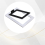 2PCS Desktop Speaker Stand Audio Bracket Speaker Bracket 5