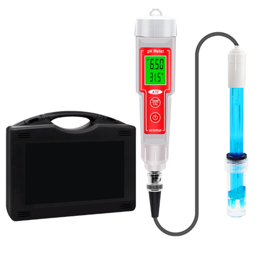 Tester digitale 2 in 1 per la qualità dell'acqua, pH e temperatura 2