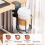 No Drill Desk Cup Holder Adjustable Upgraded Arm Clamp Stand 6