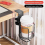 No Drill Desk Cup Holder Adjustable Upgraded Arm Clamp Stand 7