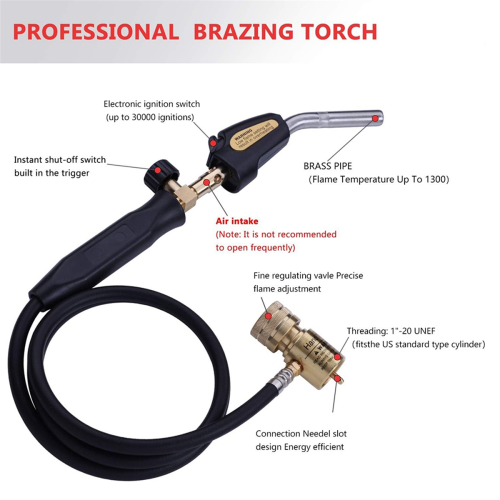 Propane Torch Hand Hose, Mapp Gas Torch,Welding Torch 2