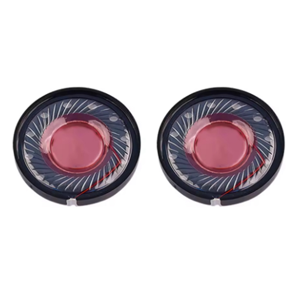 1 Pair Headphone Units 40Mm Driver Edge Pet, Bluetooth Headset Diy 4853286940197
