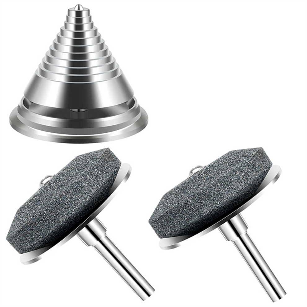 2Pcs Metal Lawn Mower Blade Sharpener,Metal Lawnmower Blade Sharpener 4853286938750