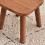 1pc All Solid Wood Shoe Changing Stool 3