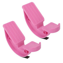 2 Stück Pinke Schräge-Board-Waden-Dehner für Reha & Yoga, ABS-Material