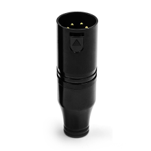 Adattatore amplificatore XLR-4 maschio bilanciato XLR maschio a 4,4 mm femmina