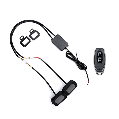 Motorcycle Decorative Light LED Dynamic Devil Eye Lights Rearview