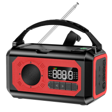 Radio di emergenza portatile da 12000 mAh AM/FM/radio meteorologica NOAA
