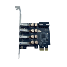 PCIe to 4 Port USB-A 4Pin Power 5Gbps PCI Express Expansion Card