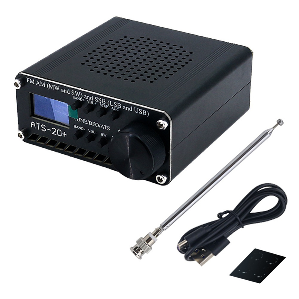 Upgraded Ats-20+ Si4732 Full-Band Radio Receiver Fm Am (Mw Sw) 4853286948216