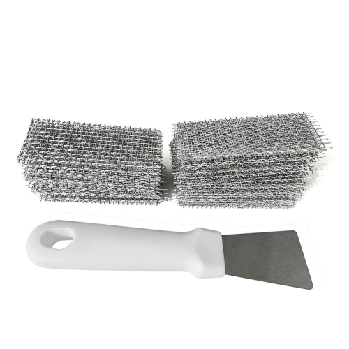 100 PCS Stainless Steel Brick Weep Hole Covers