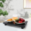 Small bathroom counter organizer wood soap tray 6