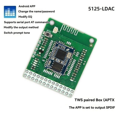 LDAC Lossless SPDIF Output /APTXLL/APTXHD Module with Call 1