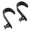 1 Pair Background Holder J-Hooks Bar Holders for Super Clamp 3