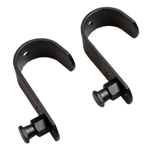 1 Pair Background Holder J-Hooks Bar Holders for Super Clamp 2