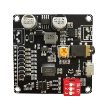 Modulo di riproduzione vocale da 10 W/20 W con controllo della porta seriale di trigger da 12 V/24 V, B