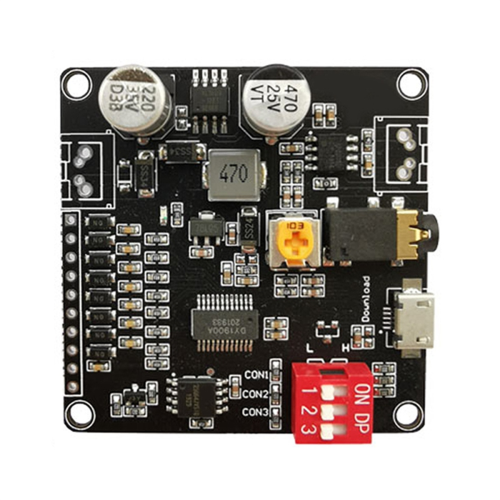 12V/24V Trigger Serial Port Control 10W/20W Voice Playback Module,B