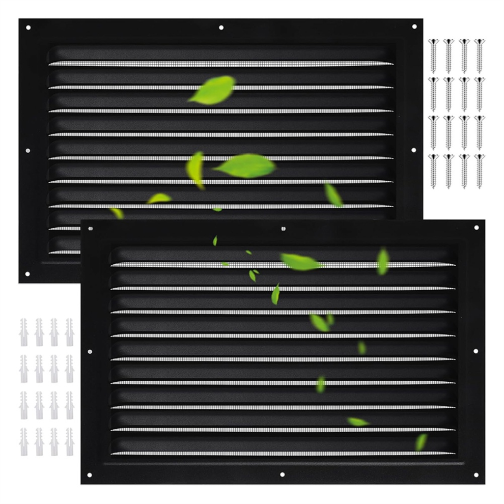 Attic Vent 8X12inch Metal Shed Vents Louver Vent Grille Gable Vents 4852533773571