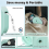 Label Maker Machine with Tape, Portable Bluetooth Label Makers 2