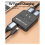 Switch 8K DP 1.4 2x1 con telecomando per TV Box PC 6