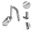 Gutter Scoop Leaf Cleaning Spoon Stainless Steel Cleaner 3