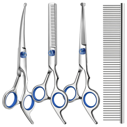 4 in 1 Dog Grooming Scissors Kit
