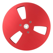 1/4 7 Inch Blank Tape Reel Empty Tape Reel 3 Holes for Universal