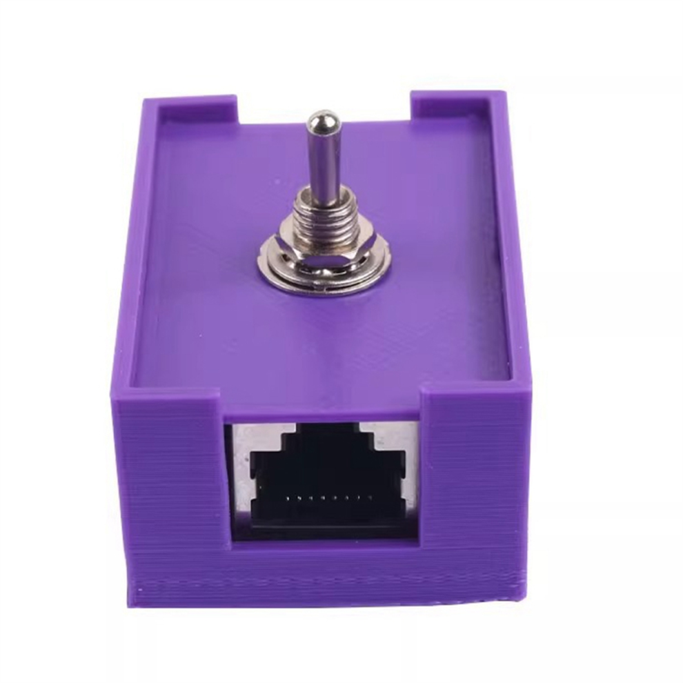 Network Rj45 Lan Cat5/Cat6 Twisted Pair Control Switch Toggle Switch 4852533777258
