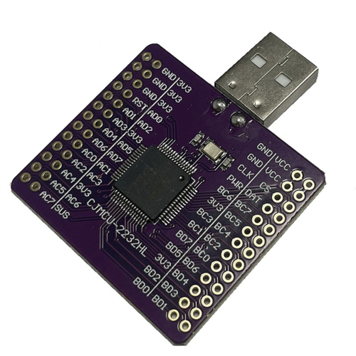 Modulo MCU USB Turn UART/FIFO - 2232/SPI, I2C/JTAG/RS232 a doppio canale 2