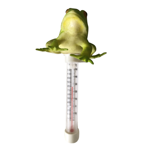 Frosch-Poolthermometer, schwimmender Wassertemperaturmesser
