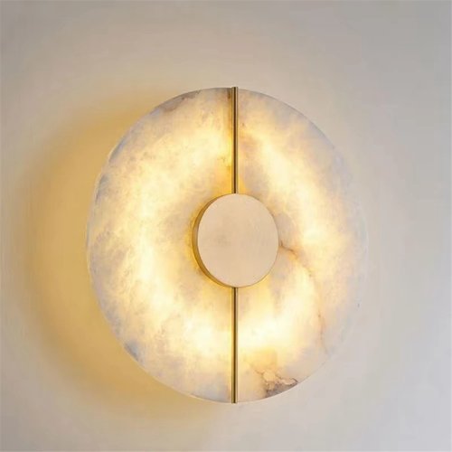 Modern Marble Wall Lamp alabaster 1