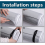 2set AC hose cover 5