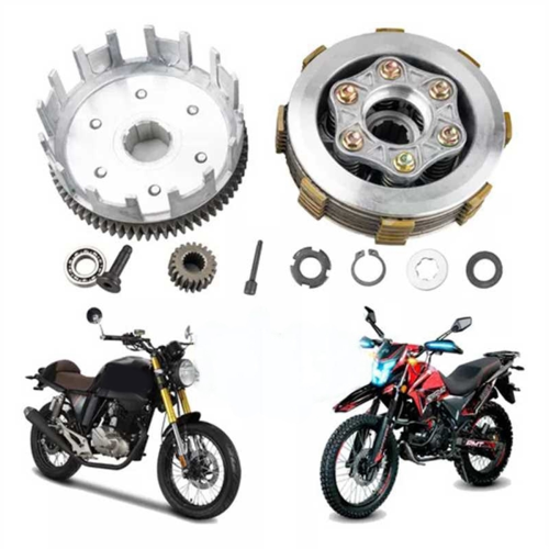 Motorcycle Clutch Assembly 6-Column 6-Plate Clutch 73 Teeth 1