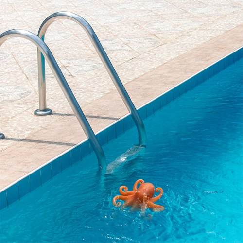 Oktopus-Poolthermometer, schwimmender Wassertemperaturmesser 2