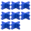 8 Pcs Deck Spacer Tool,4 Thicknesses Deck Board Spacers,Blue 1