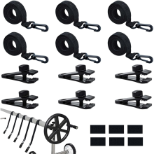 Upgraded Pool Solar Cover Reel Straps Pool Cover Reel Attachment