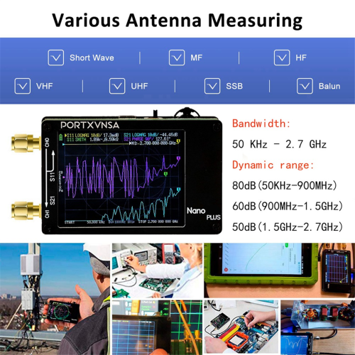 Upgrade for Vector Network Antenna Analyzer 50KHz-2.7GHz 2