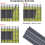 30Pack PVC Mounting Clips, Privacy Screen, Privacy Screen Strips 5