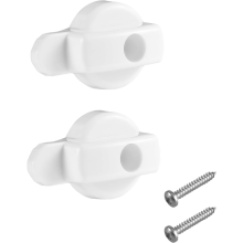 Hinged Screen Door Latch for Doors, 2pack