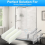 2-Size M6219 Sliding Shower Door Bottom Guide Combo Pack-Rails 4