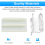2-Size M6219 Sliding Shower Door Bottom Guide Combo Pack-Rails 2