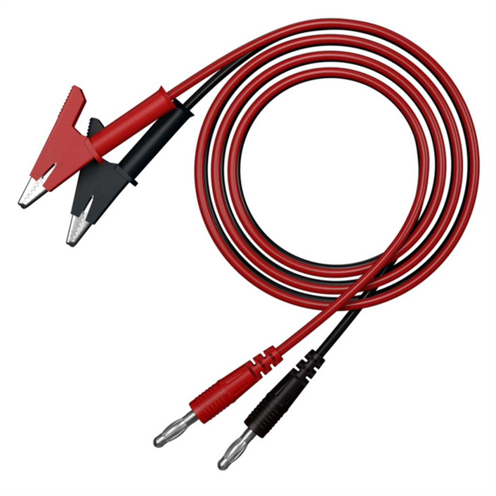 4Mm Banana Plug To Alligator Clip With Pure Copper 15A High Current 4852533786144