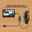 Hub di docking USB C per occhiali AR per smartphone e tablet, neri 5