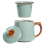 Ceramic Tea Cups,Tea Cup with Infuser and Lid 1
