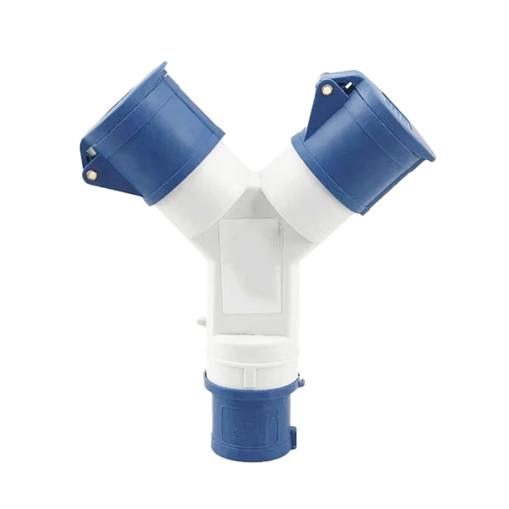 Y-Type Industrial Plug 3Pin 16A Multi-Function Two-Way Connector 4852533791490