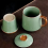 Ceramic Tea Cups,Tea Cup with Infuser and Lid 2