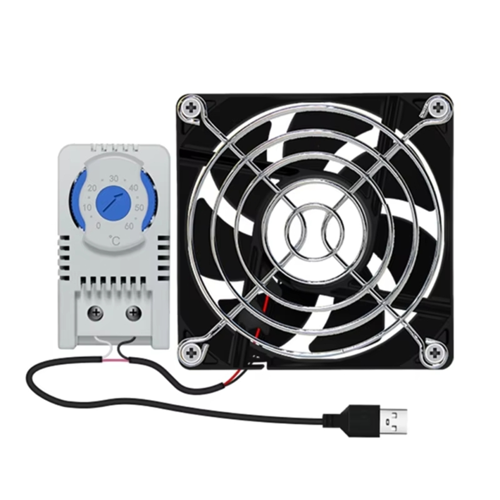 Usb Cabinet 80Mm Fan Quiet Cooling Fan System 4852533792749
