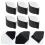 6 pezzi di supporto per porta sci, fissaggio accessori per snowboard 4